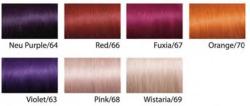  Euro SO. CAP Keratinos színes póthaj 50-55cm 10db fucsia/67 pink