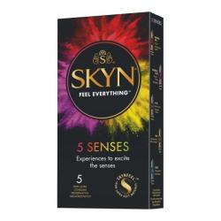 Skyn 5 Senses latex mentes óvszer válogatás (5 db) - szeresdmagad