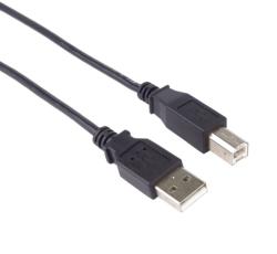 Cablu de imprimanta USB-A 2.0 la USB-B T-T 0.5m negru, KU2AB05BK (KU2AB05BK)
