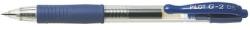 Pilot Roller cu gel Pilot Begreen G-2+ diverse culori 0.5 mm cu click albastru (PBL-G2-5L)