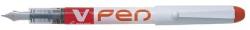 Pilot Stilou Pilot V-Pen Erasable culori diverse 0.5 mm cu capac orange (PSVPN-4W-O)