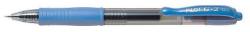 Pilot Roller cu gel Pilot G-2 diverse culori 0.7 mm cu click albastru azur (PBL-G2-7SB)
