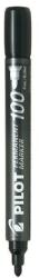 Pilot Marker permanent Pilot P100 diverse culori 1.0 mm varf rotund negru (PSCA-100-B)