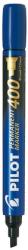 Pilot Marker permanent Pilot P400 diverse culori 4 mm varf tesitalbastru (PSCA-400-L)