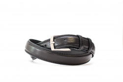 Mondo Italia Férfi bőröv, 732 fekete, Olaszországban gyártva