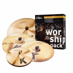  Zildjian K-custom Worship Pack 14"H, 16"-18"C, 20"R KC0801W