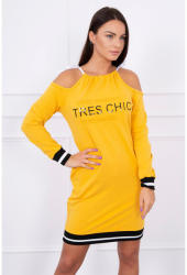 MONDO ITALIA Dress Tres Chic MI62182 okker