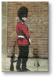 ARTMIE Tablouri 1-piese Street ART - Banksy BA021O1 (tablouri moderne) (XOBBA021O1)