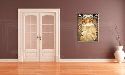 Tablouri DREAMING - Alfons Mucha (tablouri moderne) (XOBREP085)