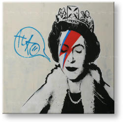 ARTMIE Tablouri PATRAT Street ART - Banksy (tablouri moderne) (XOBBA041K1)