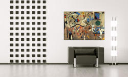  Tablouri CARNIVAL OF HARLEQUIN - Joan Miro (tablouri moderne) (XOBREP071)