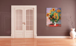 Tablouri SUNFLOWER - Claude Monet (tablouri moderne) (XOBREP082)