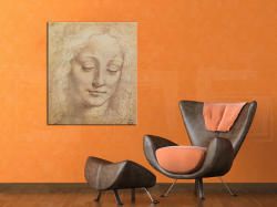 Tablouri CHIP DE FEMEIE 3 - Leonardo Da Vinci (tablouri) (XOBREP176)