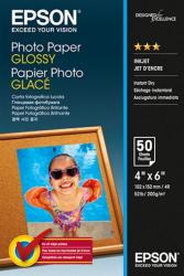Epson S042547 Premium Glossy Photo Paper, hartie foto, lucios, alb, 10x15cm, 200 g/m2, 50 buc (C13S042547)