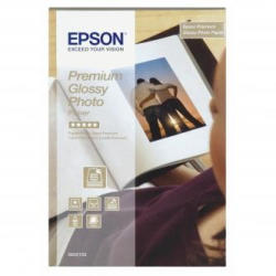 Epson S042153 Premium Glossy Photo Paper, hartie foto, lucios, alb, 10x15cm, 255 g/m2, 40 buc (C13S042153)