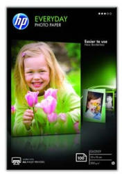 HP CR757A Everyday Photo Paper, Glossy, hartie foto, lucios, alb, 10x15cm, 4x6", 200 g/m2, 100 buc (CR757A)