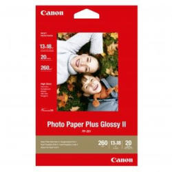 Canon PP-201 Photo Paper Plus Glossy, hartie foto, lucios, alb, 13x18cm, 5x7", 275 g/m2, 20 buc (2311B018)