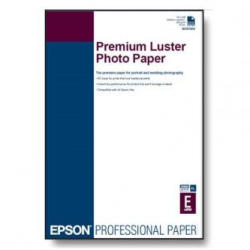 Epson S042123 Premium Luster Photo Paper, hartie foto, lucios, alb, A2, 250 g/m2, 25 buc (C13S042123)