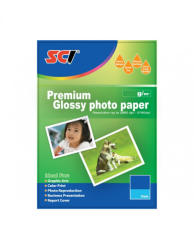 SCI GPP-260 Glossy Inkjet Photo Paper, 260g, 10x15cm, 20 lap, lucios hartie foto (FSCIGPP260-A6)