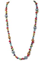 Dannyra 90 см Нежно колие с многоцветни перли Little Cacophony Dannyra Jewels