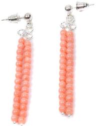Dannyra Обици с розови коралчета Dannyra Jewels