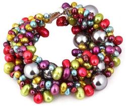 Dannyra Перлена, многоцветна гривна Cacophony Dannyra Jewels