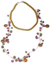 Dannyra Нежно колие 82 см Little Purple shine Dannyra Jewels
