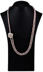 Dannyra Колие с мъниста и цвят от истинска роза Sweet rose Dannyra Jewels