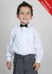 Rumena Kids Бяла детска официална риза за момче rumena