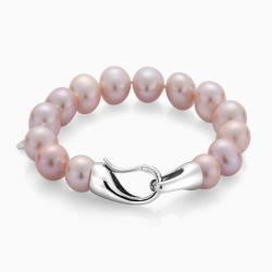 Swan Гривна със сладководни розови перли R1053BR Swan