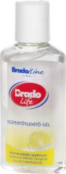 Bradoline Bradolife kézfertőtlenítő gél - citrom 50 ml