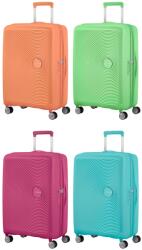 American Tourister SOUNDBOX 2020 bővíthető négykerekű közepes bőrönd 32G*002