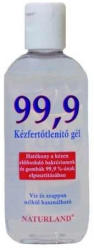 Naturland 99,9 kézfertőtlenítő gél 100 ml