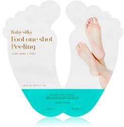 Holika Holika Baby Silky Foot hámlasztó maszk a berepedezett lábakra + zokni 2 x 20 ml