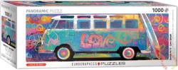 EUROGRAPHICS 1000 db-os Panoráma puzzle - VW Love Splash (6010-5549) (6010-5549)