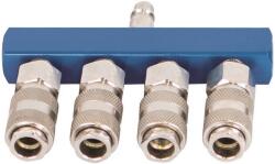Scheppach Distribuitor aer comprimat cu 4 iesiri Scheppach 7906100725, 1 4 (SCH7906100725)