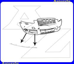 AUDI A6 C6 2009.03-2011.03 /4F/ Első lökhárító krómdíszléc jobb AD0361203