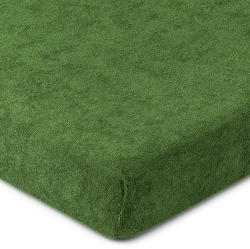 4Home Cearșaf de pat 4Home frotir, verde măsline, 160 x 200 cm, 160 x 200 cm
