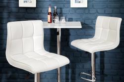 LuxD Stílusos bár szék Modern fehér