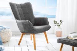 LuxD Stílusos fotel Sweden, szürke