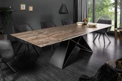 LuxD Széthúzható étkezőasztal Brock rozsda 180-260 cm