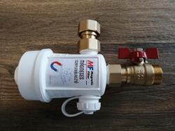  Mágneses iszapleválasztó MF 3/4'' golyóscsappal fehér - MF 20550 (MF20550)