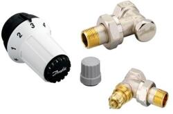  Danfoss Panda sarok radiátor szelep szett RA-FN15 + RAE5054 (30-013G5253)
