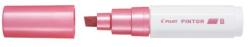 Pilot Marker cu vopsea Pilot Pintor Metalic B culori metalizate 8 mm varf tesit roz (PSW-PT-BMP)