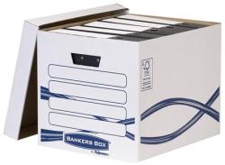 Fellowes Container arhivare carton reciclat si reciclabil cu capac 320 x 410 x 330 Fellowes Basic (FW4461001)