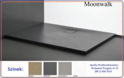 Kolpa San Moonwalk öntött műmárvány padlóra helyezhető zuhanytálca, manhattan színben, szifonnal (597020)