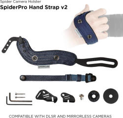 Spider Camera Holster Spider Holster SpiderPRO Handstrap V2 Sötét Kék (SP962)