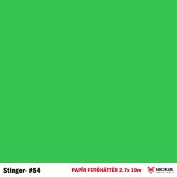  Jackal BGP-54 2.7x10 méter zöld papír fotóháttér, háttér, chroma key, green screen