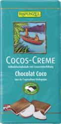 Ciocolata cu crema de cocos bio 100g Rapunzel