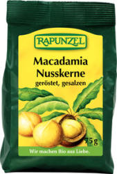 Samburi de nuca Macadamia prajiti sarati Bio Rapunzel 75 g